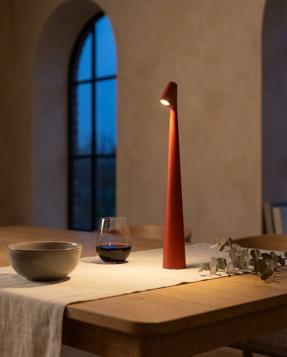 Cordless LED Table Lamp | Nordic Design | Touch Dimmer