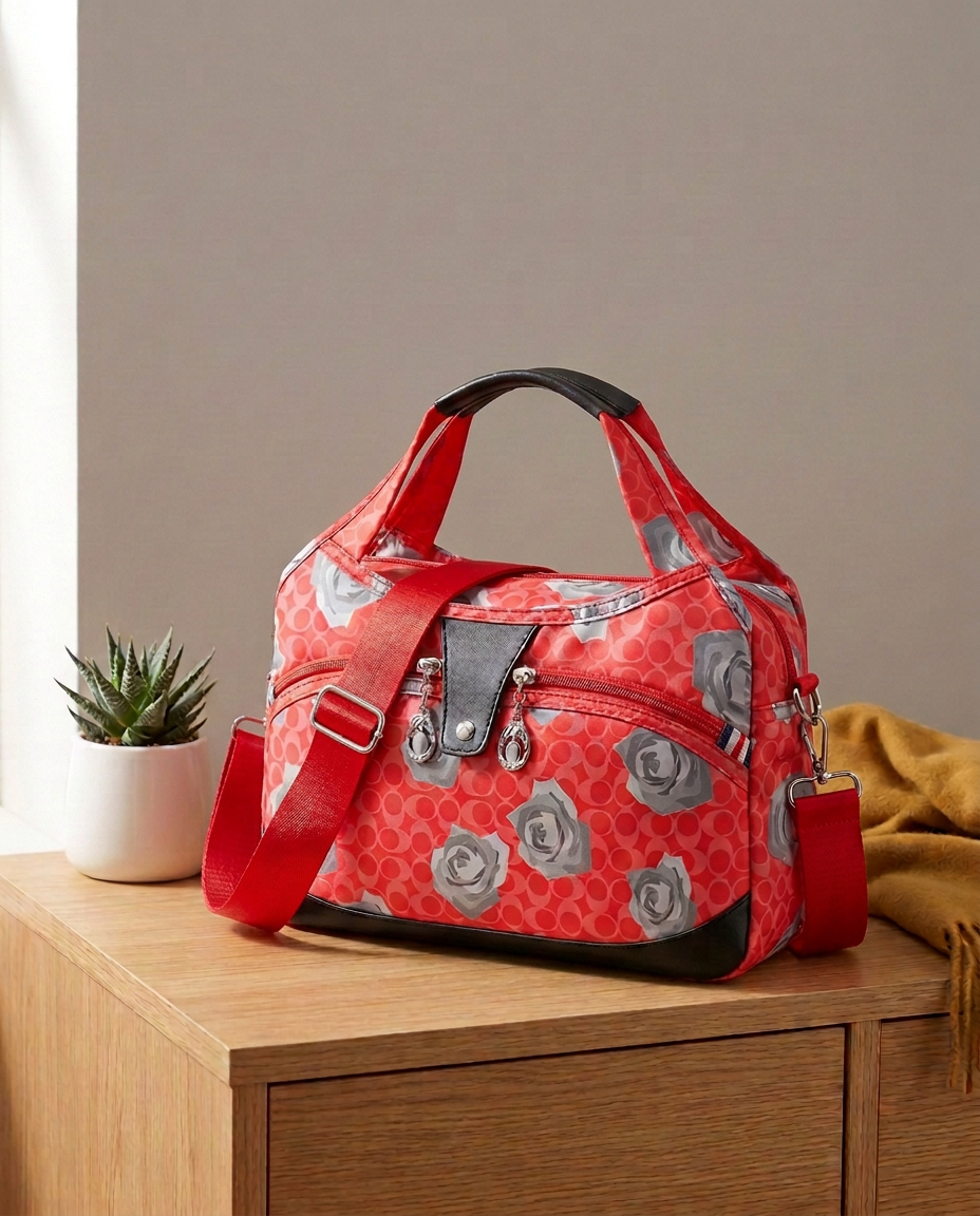 Anti-Theft Crossbody Handbag – Waterproof Oxford Tote