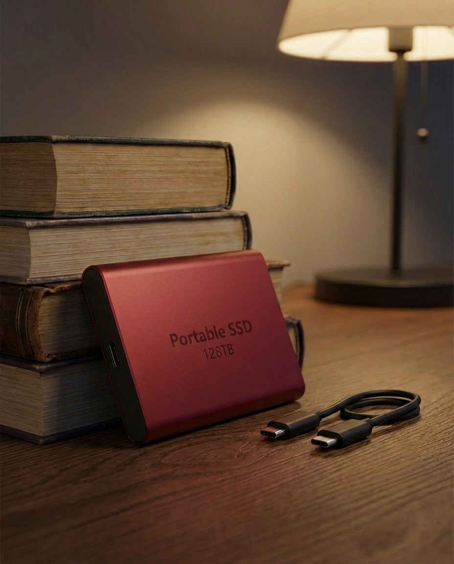 Portable SSD 128TB | Ultra-Fast USB-C External Drive