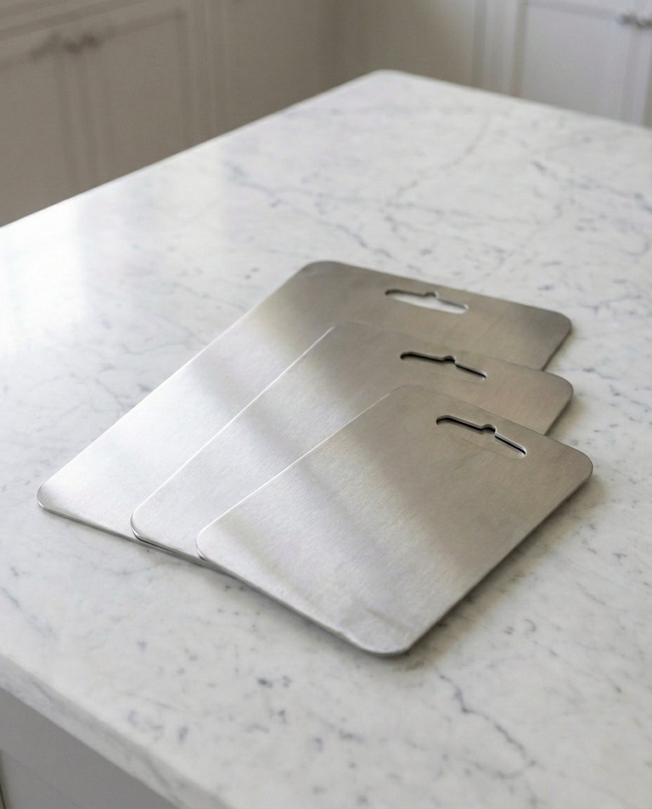 Titanium Steel Cutting Board | No BPA or Microplastics