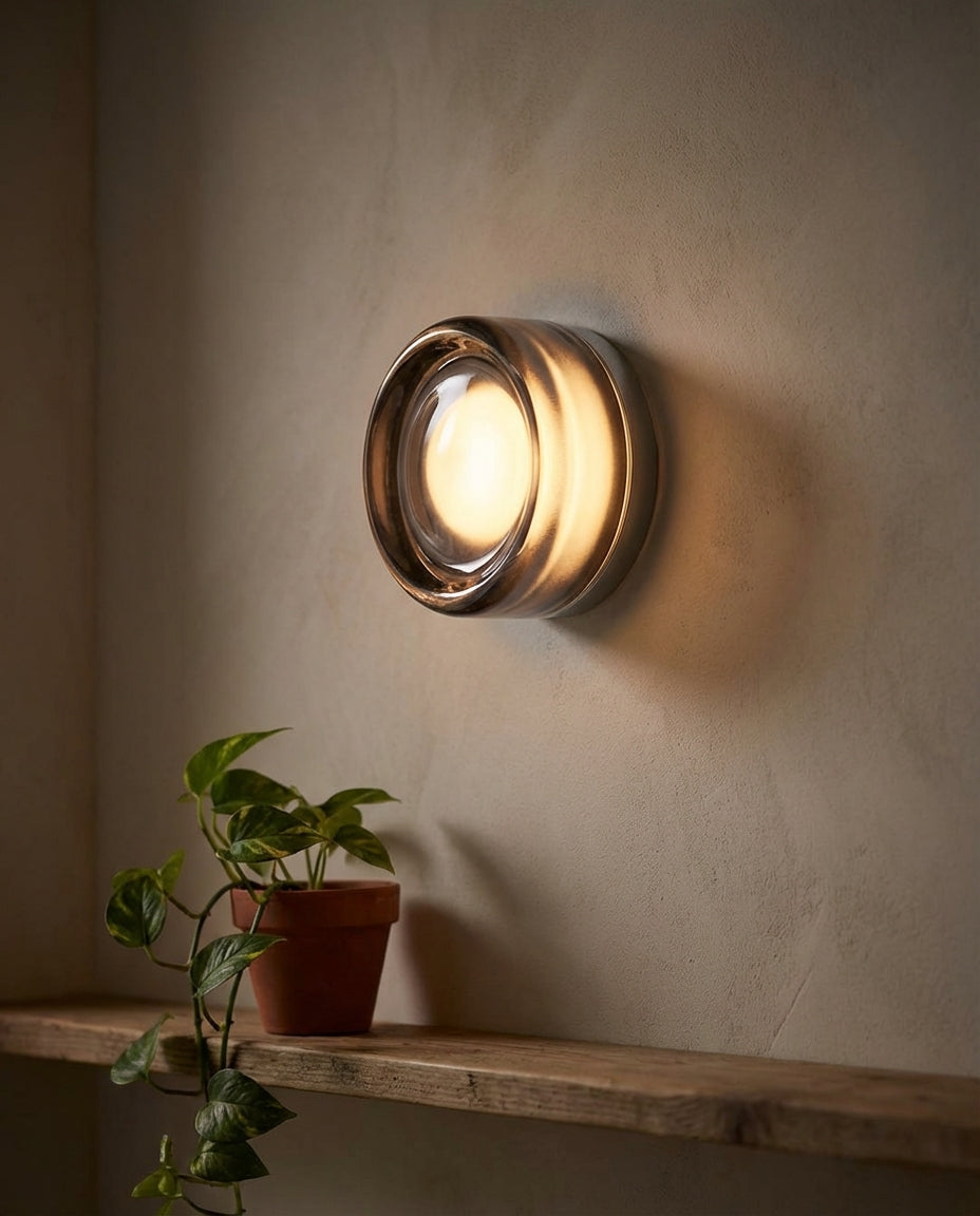 Dimple Wall Light – Modern Flush Ceiling & Wall Lamp