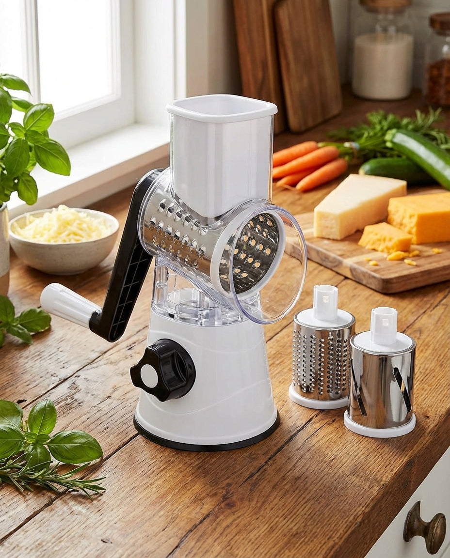 ChopMaster Pro 3-in-1 Rotary Grater