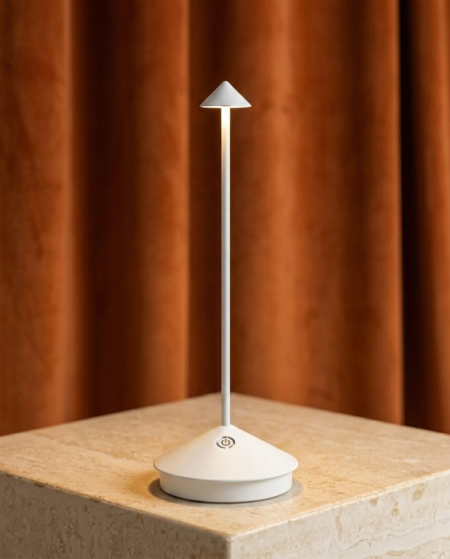 Wireless LED Table Lamp – Dimmable & Rechargeable | LumiSlim