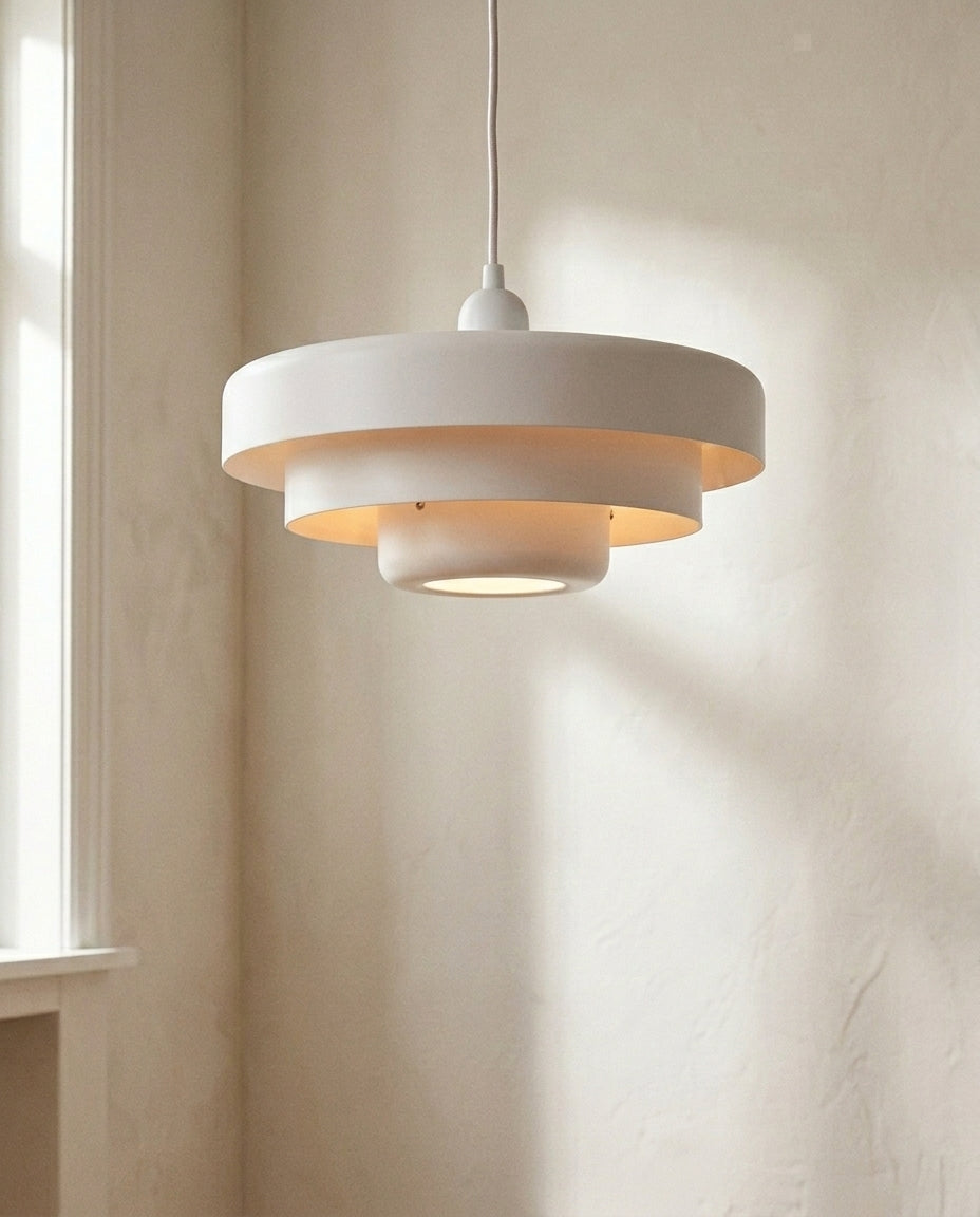 Nordic Pendant Light | Multi-Tier Vintage LED Ceiling Lamp