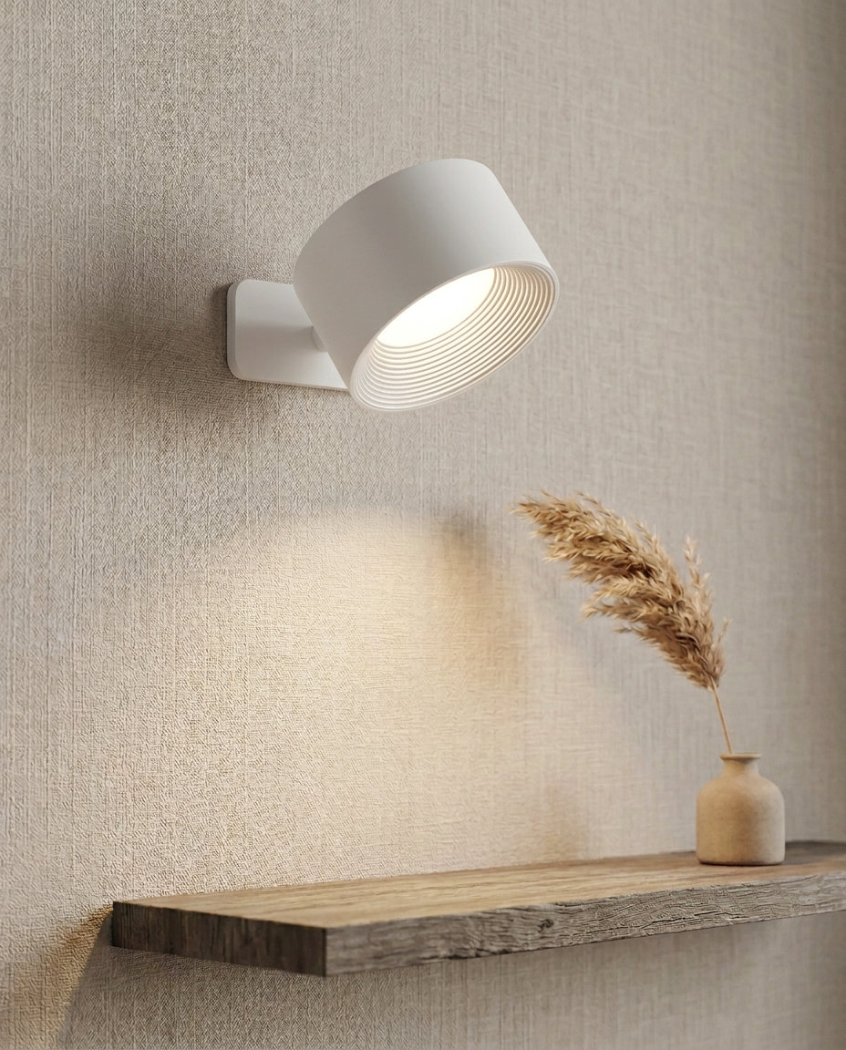 Wireless Rechargeable Wall Light | 360° Flex Beam