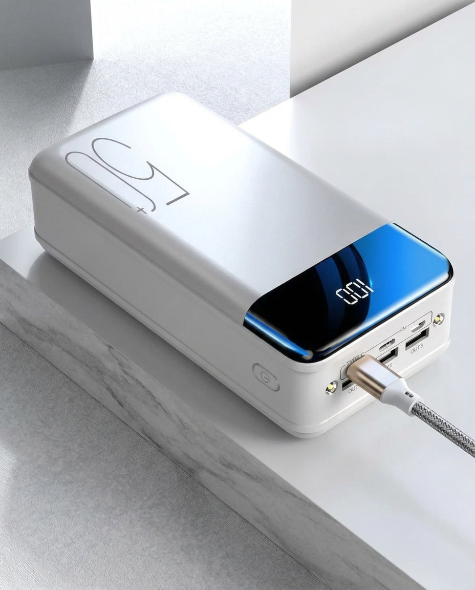 50,000mAh Power Bank | Fast Charge Phones, Tablets & Laptops