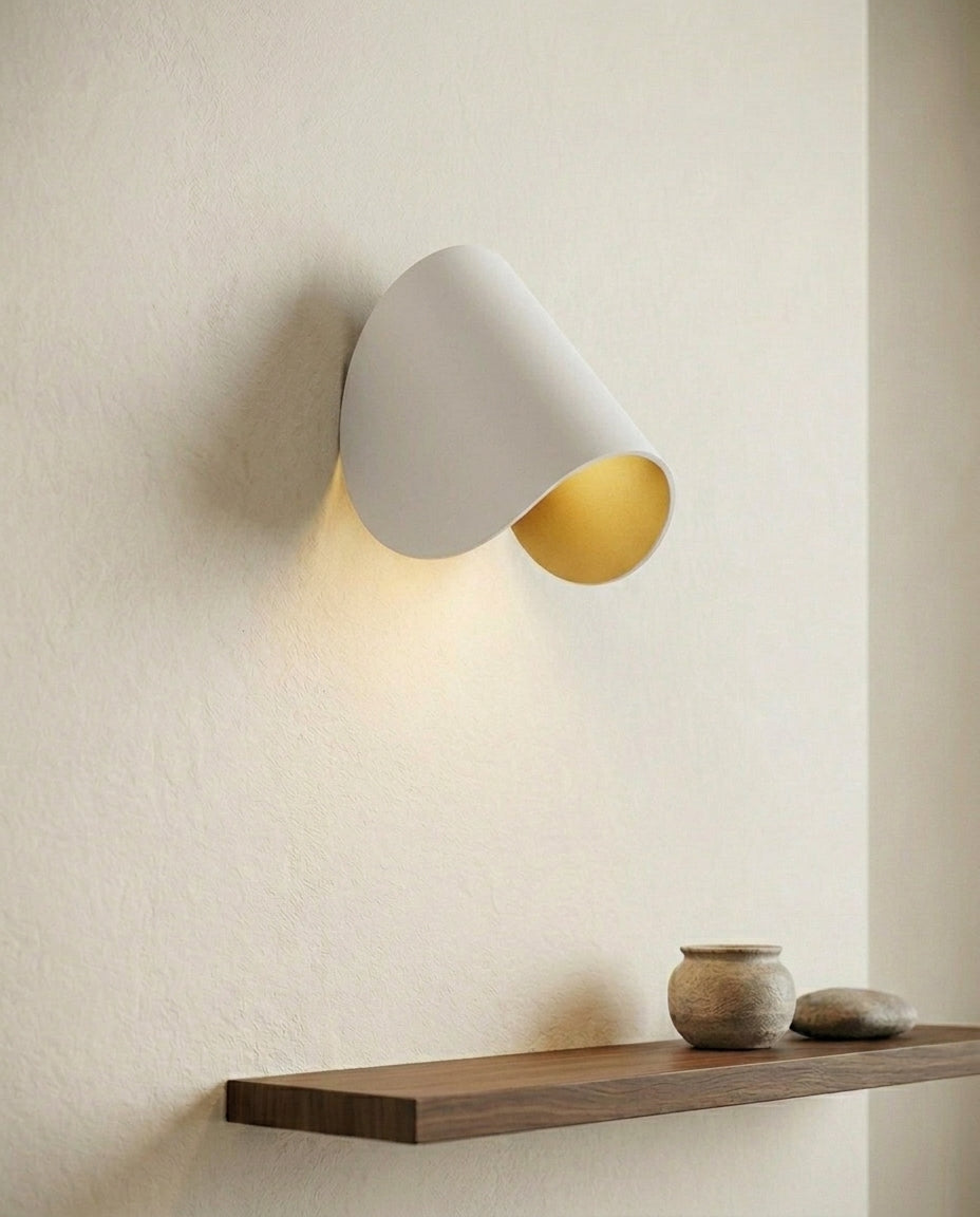 Colour-Changing LED Wall Light | Modern Brushed Design