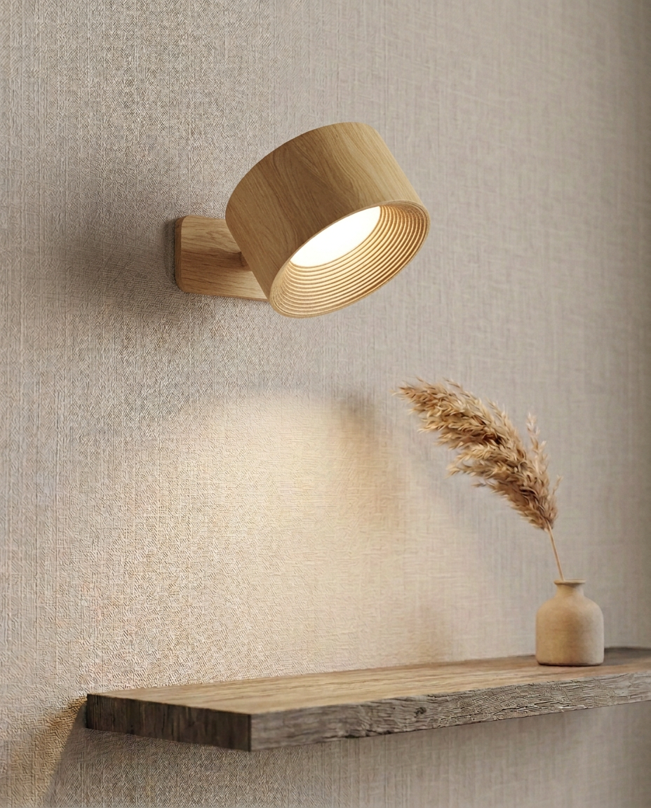 Wireless Rechargeable Wall Light | 360° Flex Beam