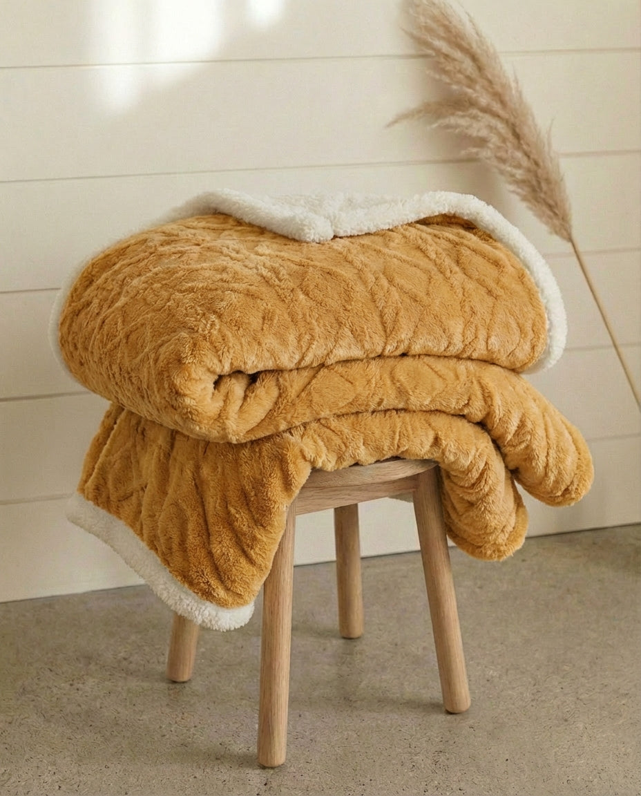 Winter Fleece Blanket – Luxury Plush Throw | 5 Sizes