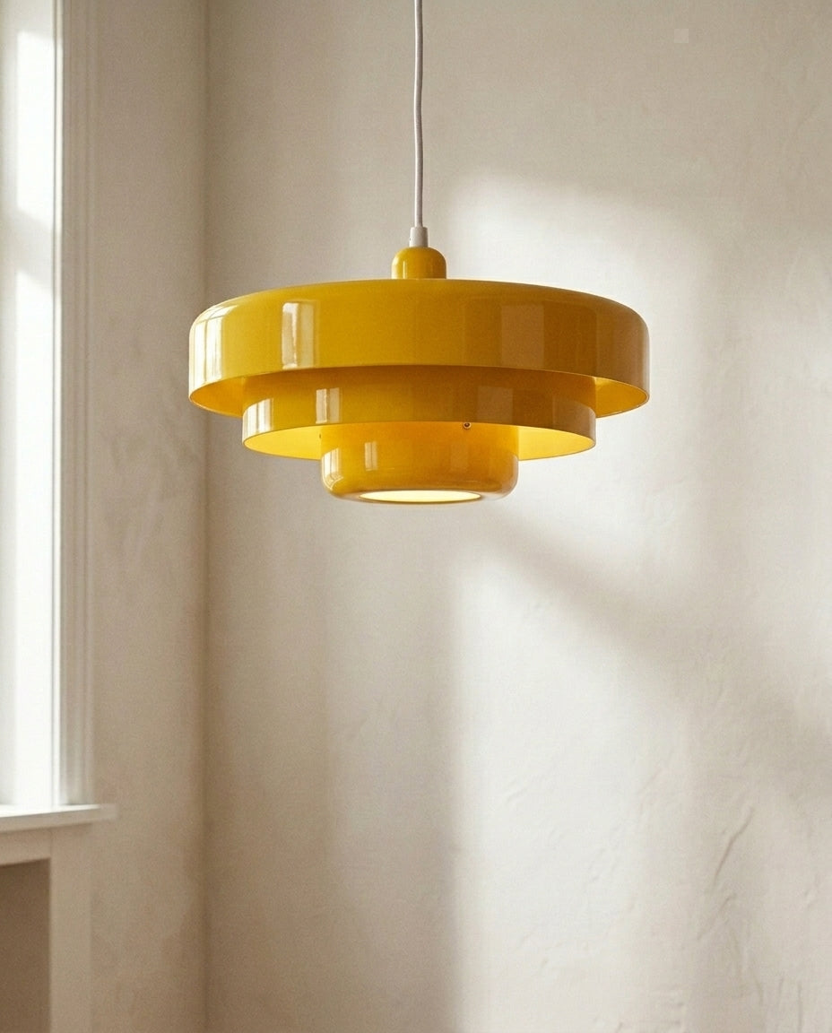 Nordic Pendant Light | Multi-Tier Vintage LED Ceiling Lamp