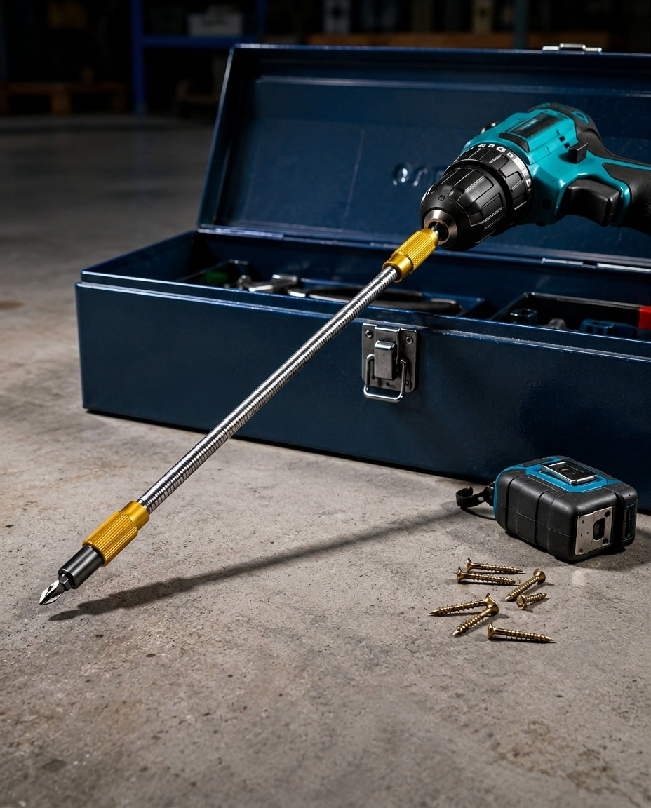 Flexible Drill Bit Extension | Universal Screwdriver Holder