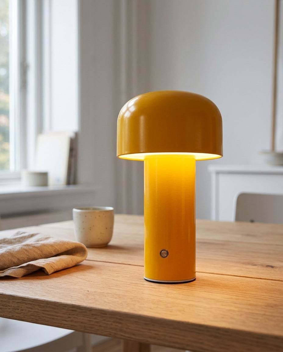 Mushroom Table Lamp | Rechargeable LED Touch Light