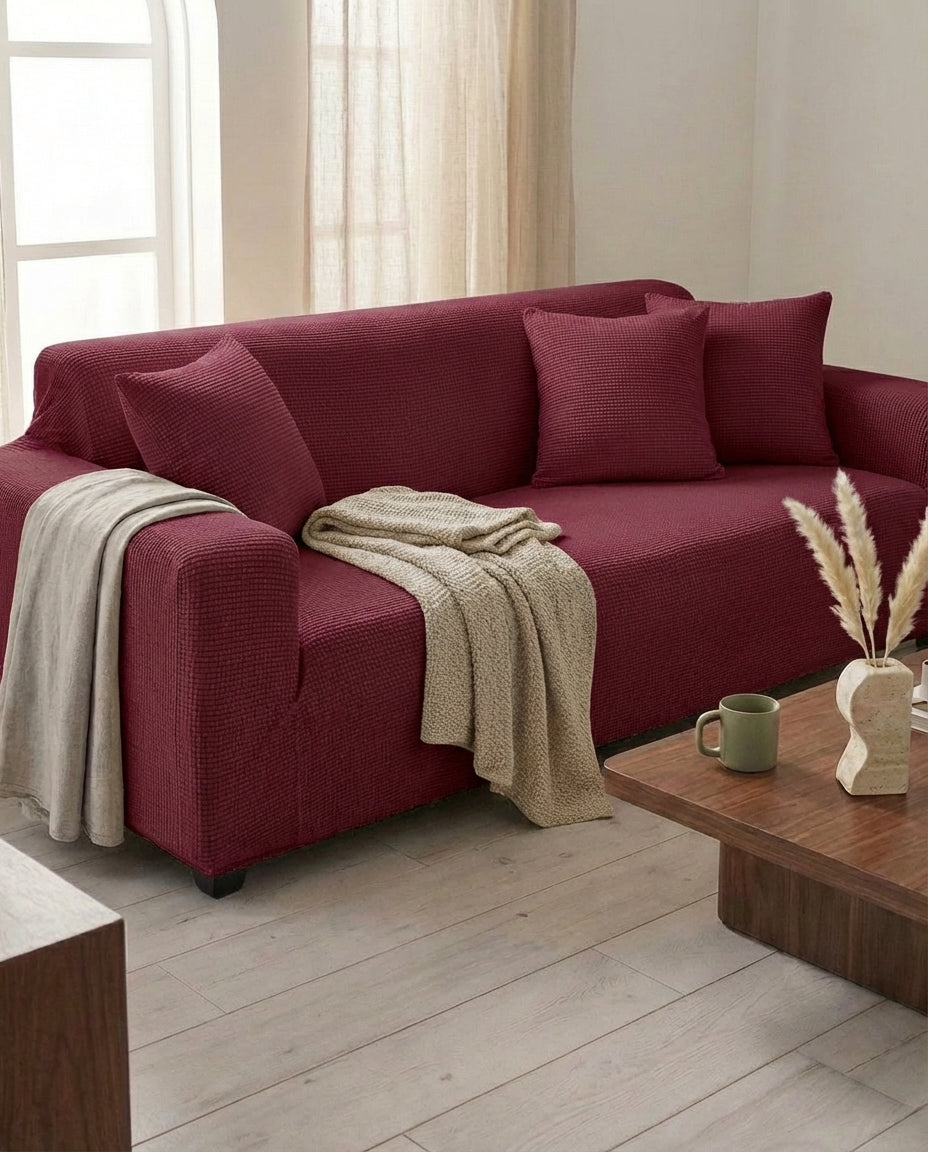 Stretch Sofa Cover | FlexFit Furniture Protector