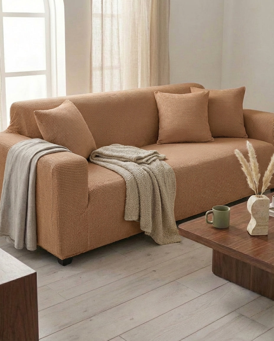 Stretch Sofa Cover | FlexFit Furniture Protector