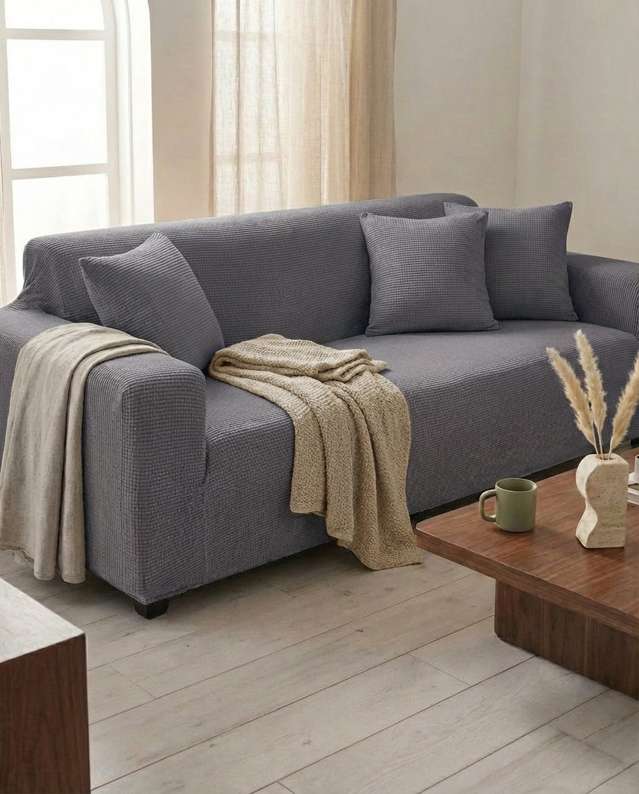 Stretch Sofa Cover | FlexFit Furniture Protector