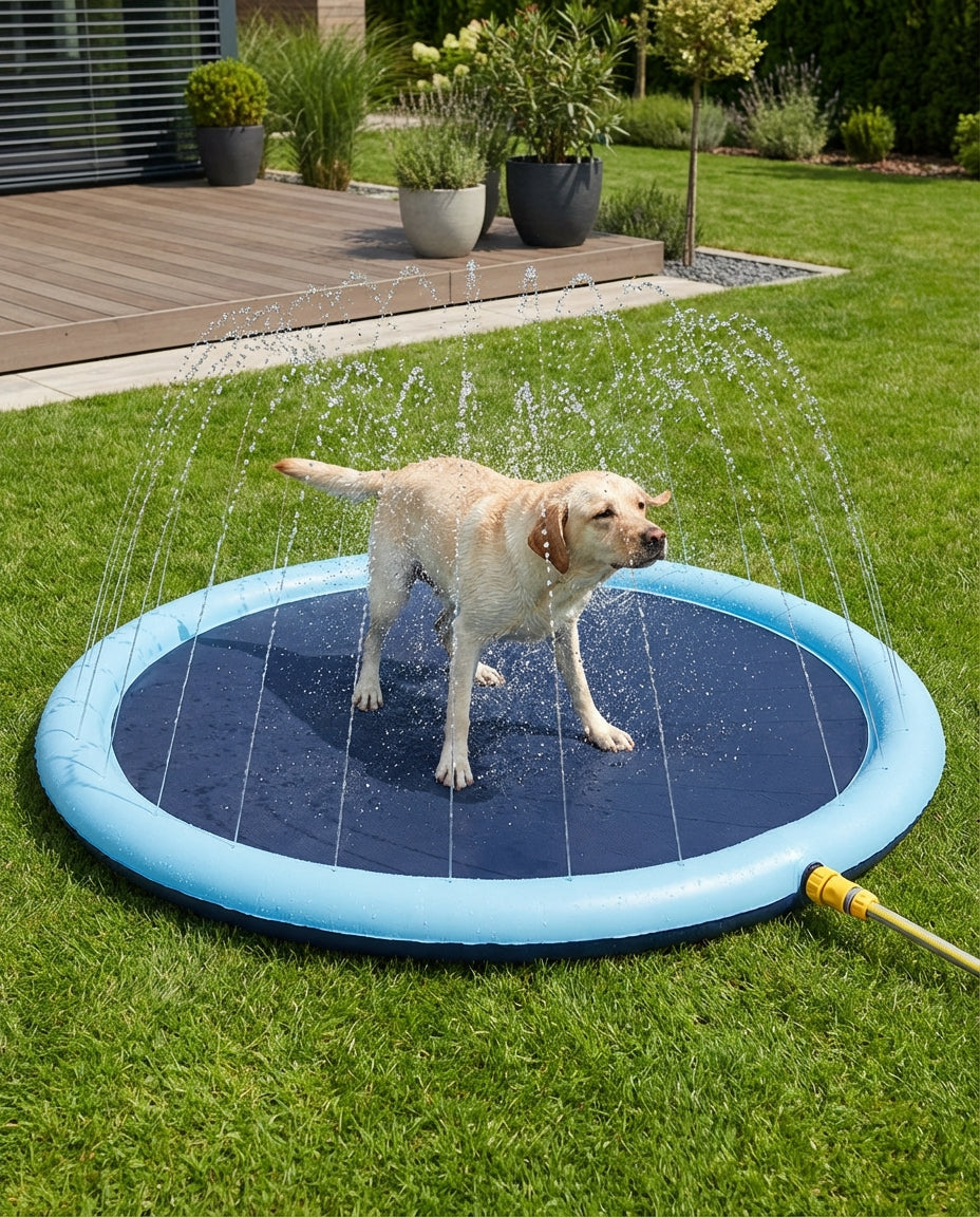 SplashPaw Sprinkler Pool